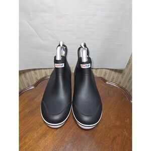 Xtratuf Ankle Deck Boots Mens 13 Black Waterproof Fishing Boat Shoes 22736 BLK